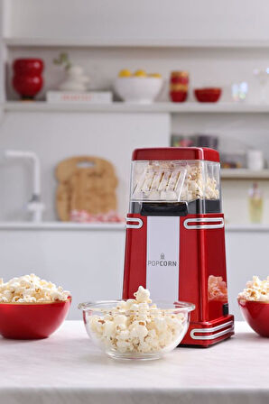 Cookplus Retro Popcorn Makinesi Middle