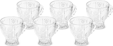Karaca Seda 6 Kişilik Cam Çay Fincanı 180 ml