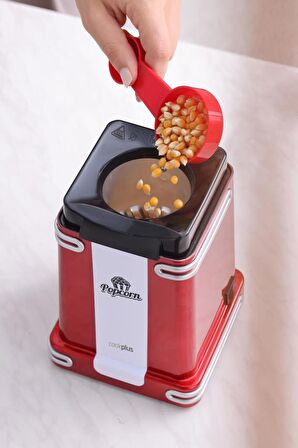 Cookplus Retro Popcorn Makinesi Küçük