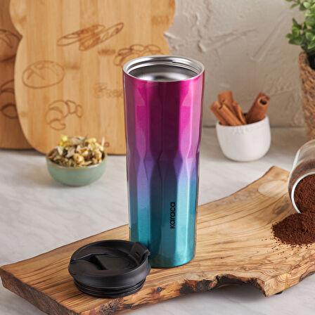 Karaca Joyful Sızdırmaz Çelik Termos 500 ml Pembe