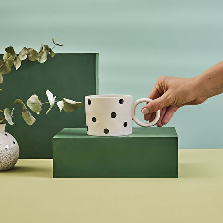Karaca Erica Puantiyeli Mug 370 ml
