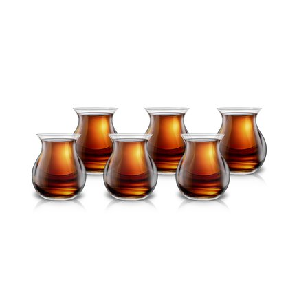 Karaca x Refika Gönlübol 6'lı Çay Bardağı Seti 290 ml