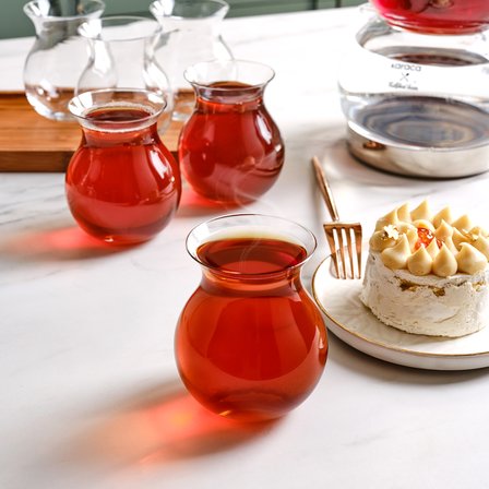 Karaca x Refika Gönlübol 6'lı Çay Bardağı Seti 290 ml
