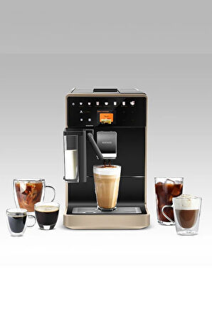 Karaca Baristaroma A5 Tam Otomatik Espresso Makinesi Gold