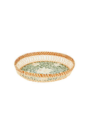 Karaca Home Katie Sedef Dekoratif Tepsi 36x36x7 cm