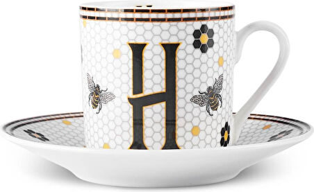 Karaca H Harfli Kahve Fincanı 80 ml