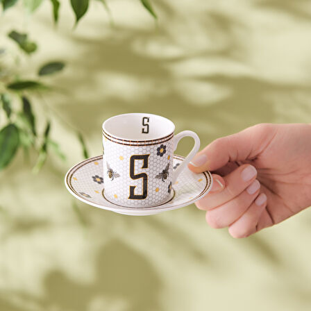Karaca S Harfli Kahve Fincanı 80 ml