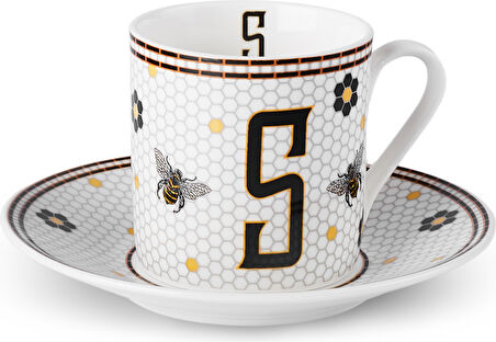 Karaca S Harfli Kahve Fincanı 80 ml