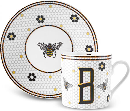 Karaca B Harfli Kahve Fincanı 80 ml