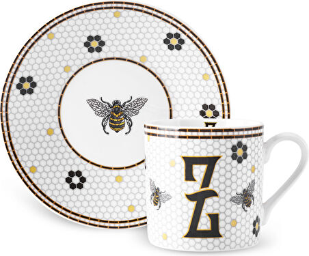 Karaca Z Harfli Kahve Fincanı 80 ml