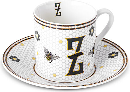 Karaca Z Harfli Kahve Fincanı 80 ml
