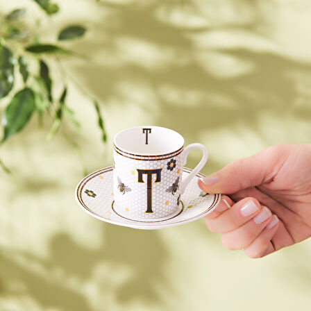 Karaca T Harfli Kahve Fincanı 80 ml