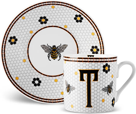 Karaca T Harfli Kahve Fincanı 80 ml