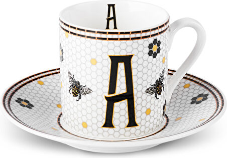 Karaca A Harfli Kahve Fincanı 80 ml