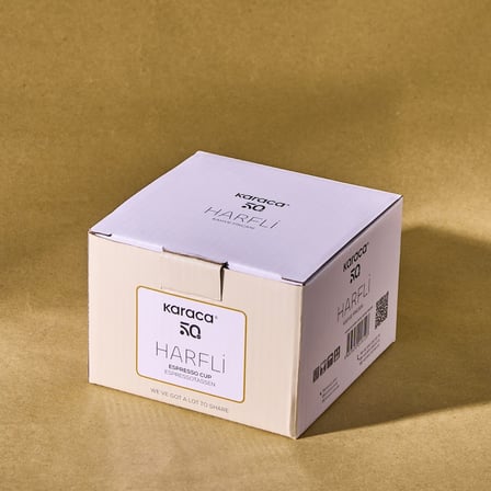 Karaca U Harfli Kahve Fincanı 80 ml