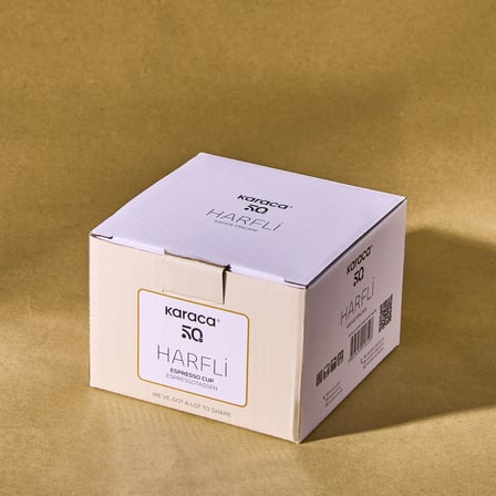 Karaca G Harfli  Kahve Fincanı 80 Ml