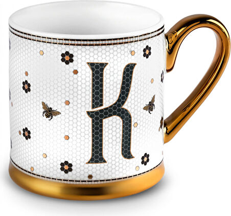 Karaca K Harfli Kupa 330 ml