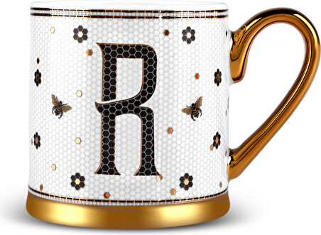 Karaca R Harfli Kupa 330 ml