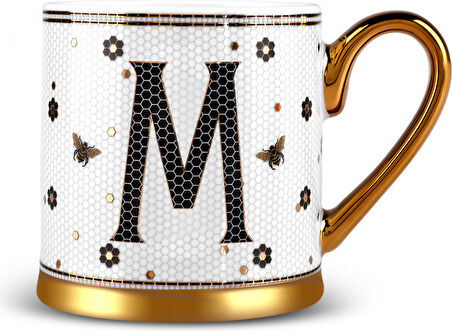 Karaca M Harfli Kupa 330 ml