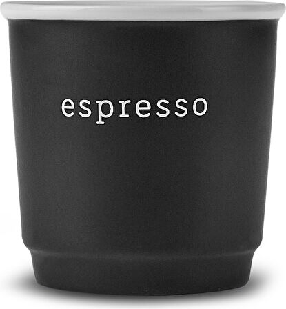 Karaca Tomris Espresso Fincanı 90 ml Siyah