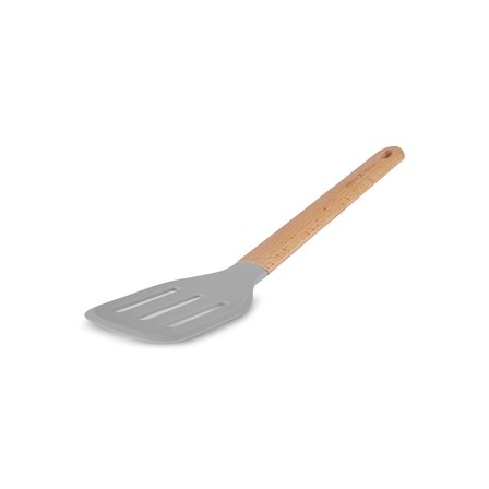 Karaca x Refika Gadgets Ahşap Saplı Silikon Oluklu Spatula