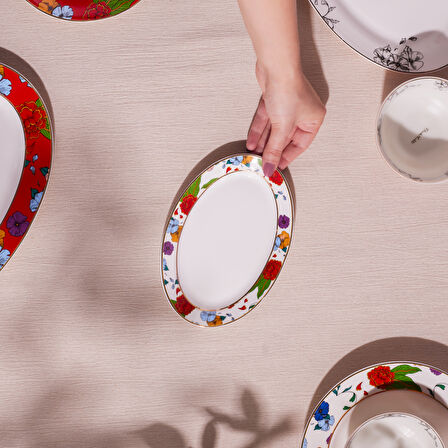 Karaca Frida Kayık Tabak 20 cm