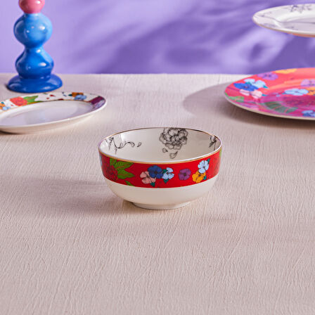 Karaca Frida Noodle Kase Kırmızı 14 cm