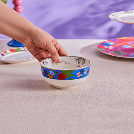 Karaca Noodle Kase Mavi 14 cm
