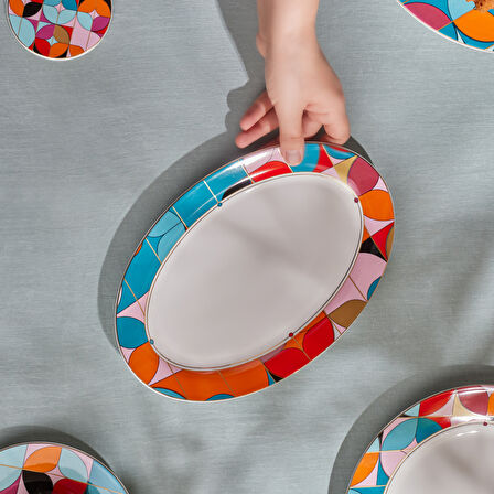 Karaca Frolic Kayık Tabak 30 cm
