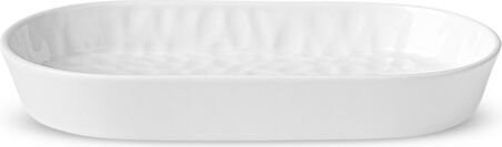 Karaca x Refika Bembeyaz Kayık Tabak 18 Cm