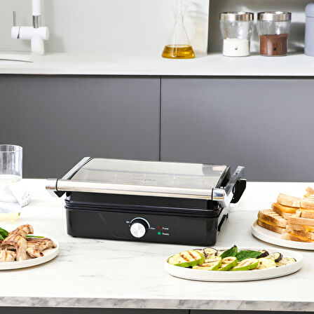 Cookplus X Inox 2000w Izgara Ve Tost Makinesi 4 Dilim