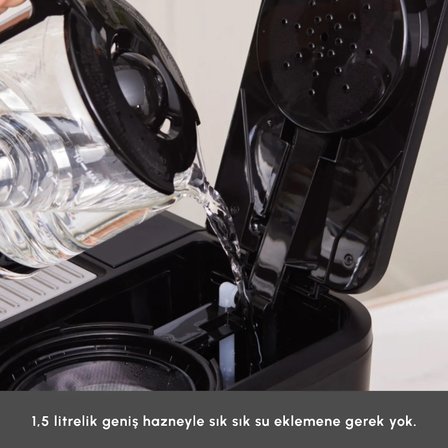 Karaca Coffee Art 2 in 1 Espresso ve Filtre Kahve Makinesi 1,5L 1800W