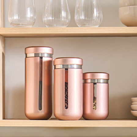 Karaca Mastermaid Kavanoz/Saklama Kabı Set Rosegold