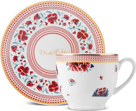 Karaca Frida 6 Kişilik Kahve Fincanı 80 Ml
