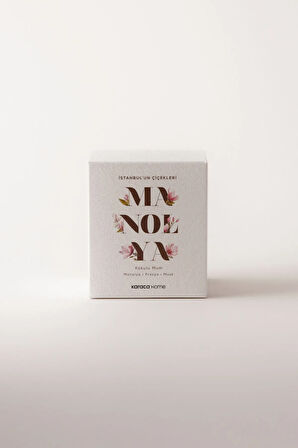 Karaca Home İstanbulun Çiçekleri Serisi Kokulu Mum Manolya