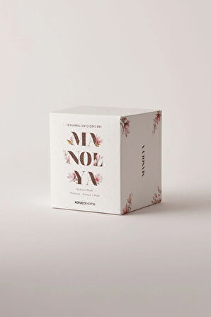 Karaca Home İstanbulun Çiçekleri Serisi Kokulu Mum Manolya