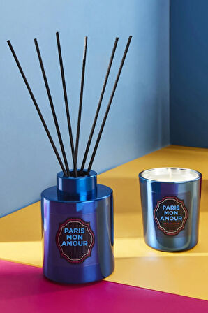 Karaca Home Pop Art Koleksiyonu Paris Mon Amour Orange Bloom Çubuklu Ortam Kokusu