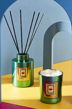 Karaca Home Pop Art Koleksiyonu Bisou Green Shot Çubuklu Ortam Kokusu