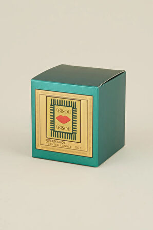 Karaca Home Pop Art Koleksiyonu Bisou Green Shot Kokulu Mum