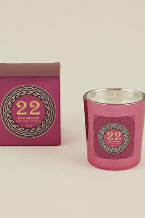 Karaca Home Pop Art Koleksiyonu 22 Pink Dreams Kokulu Mum