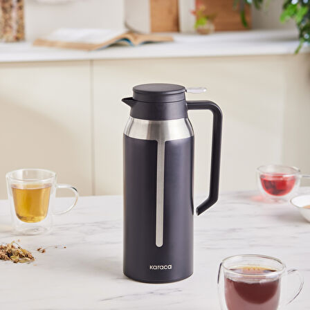 Karaca Mastermaid  Çay Termosu Siyah 1,37 L