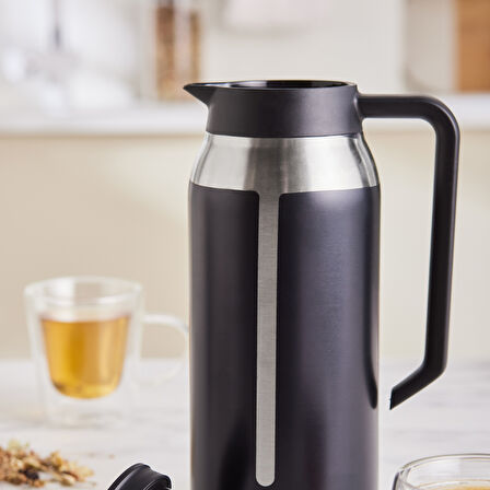 Karaca Mastermaid  Çay Termosu Siyah 1,37 L