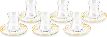 Karaca Autumn 6 Kişilik 12 Parça Çay Seti