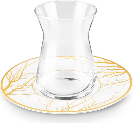 Karaca Autumn 6 Kişilik 12 Parça Çay Seti