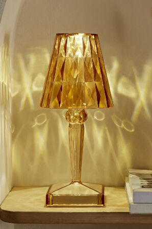 Karaca Home Lupin Led Masa Lambası Amber