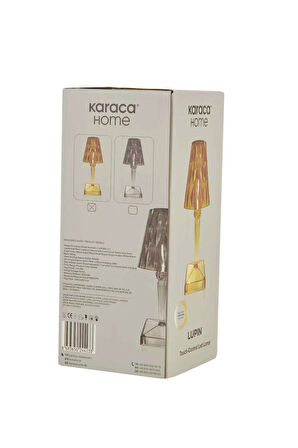 Karaca Home Lupin Led Masa Lambası Amber