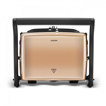 Karaca Gastro Grill Glass Premium 2400W Tost Makinesi Mineral Gold