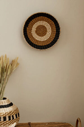 Karaca Home Paulie Hasır Duvar Tabağı 25 cm