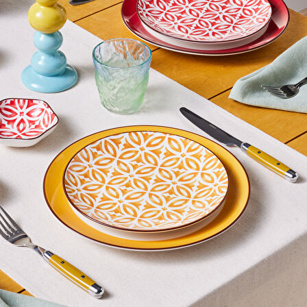 Karaca Jofy Servis Tabağı 27 Cm Sarı