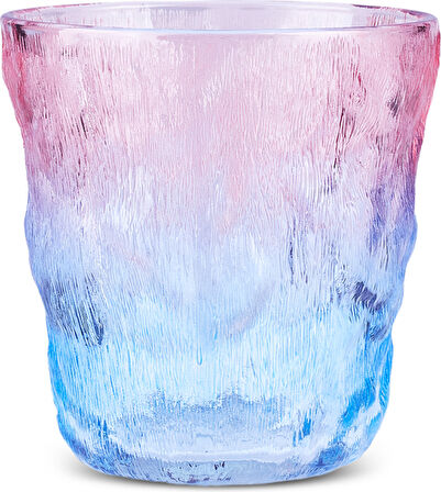 Karaca Glacier Su Bardağı 287 Ml Mavi Pembe